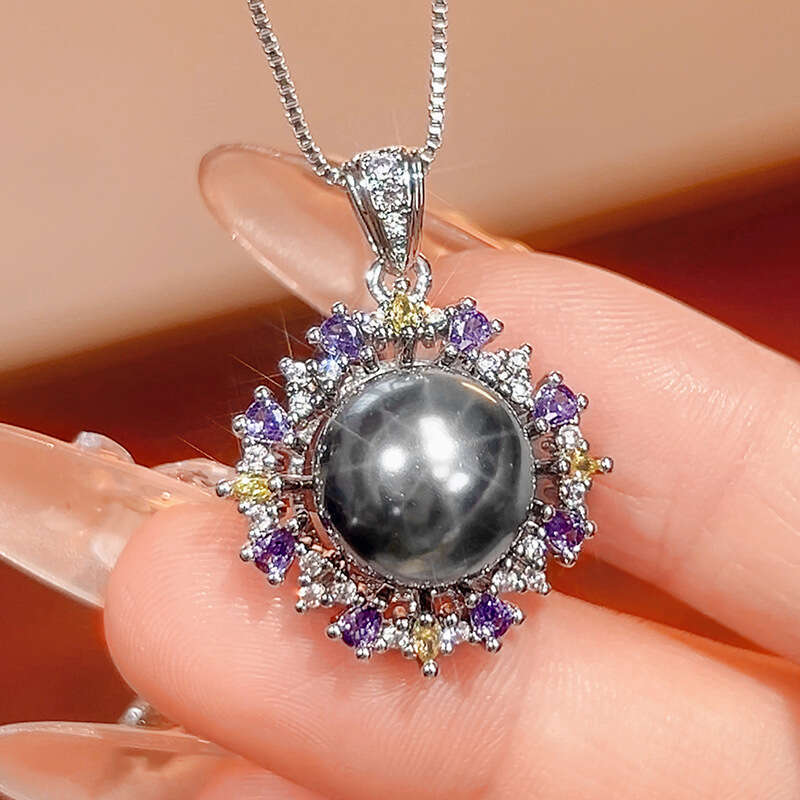 New Jewelry Set Imitation Natural Pearl Necklace Ring Unique Charm Women's Fashion High-End Versatile Caf