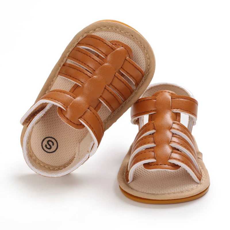 0-18M Baby Girl Sandals With PU Upper High-Quality Soft Sole Anti-Slip Exposed Toes Breathable Summer Outdoor First Walking Shoe R250707