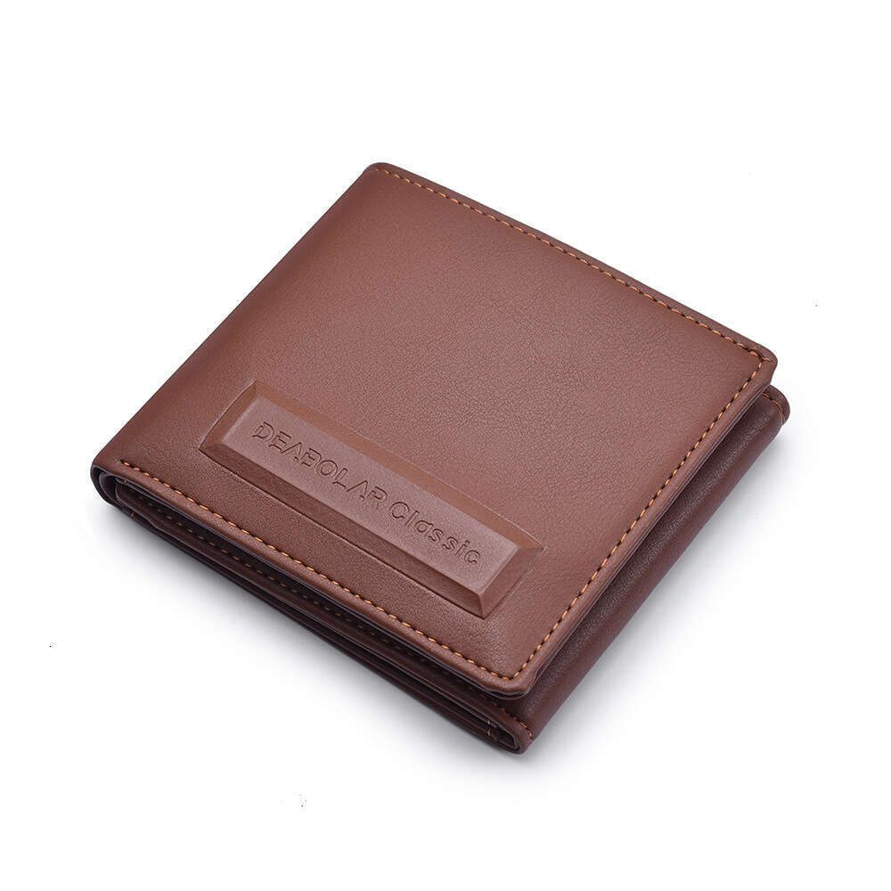 Men's Horizontal Short Wallet 70% off Business Youth Multi-Card Slot Coin Purse Driver's License Card Holder wallet designer mens wallet wal