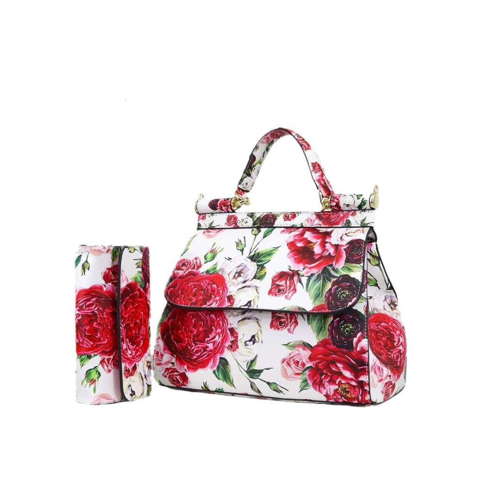 Fashion Printed Handbag Textured Light Luxury Women S Bag