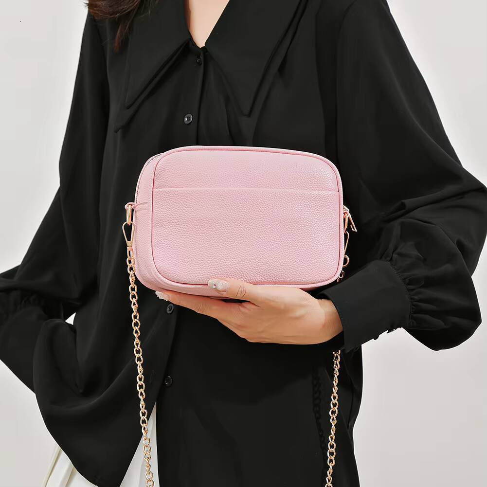 Fashion Luxury Brand Leather For Women Shoulder Bags 2024 Designer Handbag Solid Color Messenger Tote ddmynov