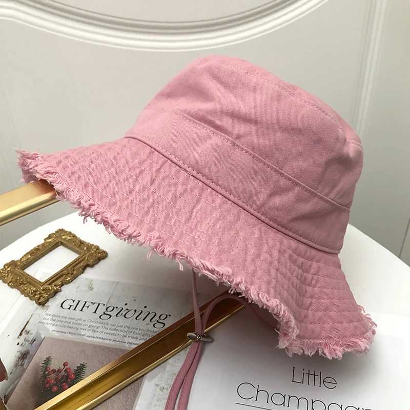 Hairy Fisherman Hat Womens Summer Style Sun Shading Spring and Autumn New Travel Sun Hat Beach Sun Protection Y250707