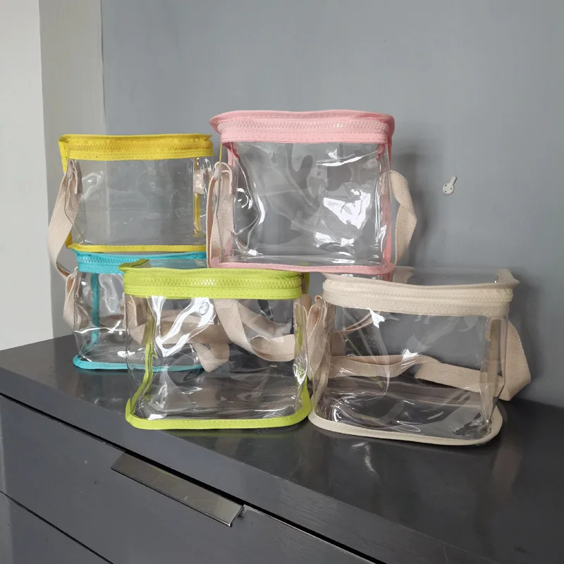 PVC Transparent Children Bag Beach Bag Hand-held Crossbody Bags for Women Purses and Handbag Ladies Handbags Tote Bag 250707