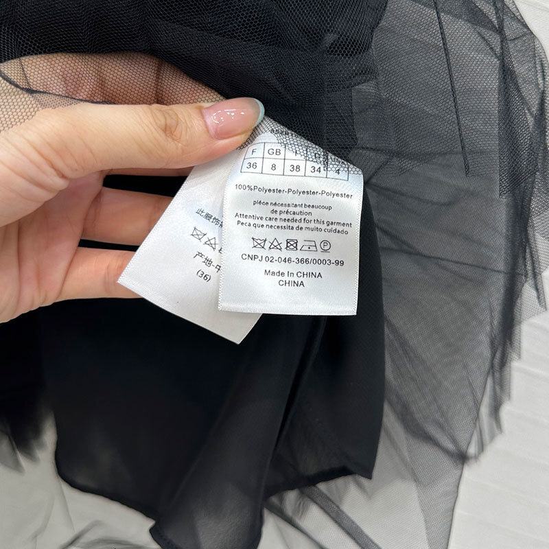 Ladies Chiffon Silk Asymmetrical Skirt - Classic Designer Premium Raw Hem Skirt, Two Colors Luxury Breathable & Coastal Escape S0720