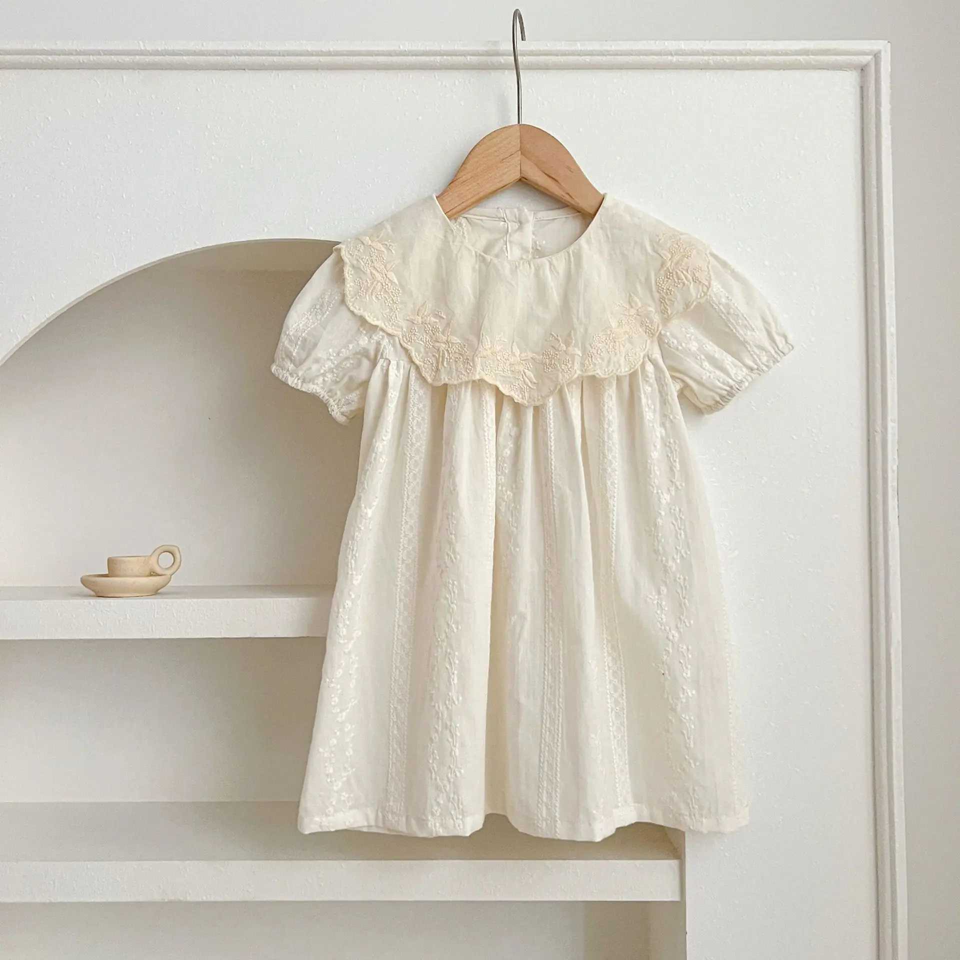0-6Y Baby Princess Girl Dress Birthday Party Embroidery Clothes Kids Toddler Girl Dresses Infant Baby Clothes Children Outfits R250707