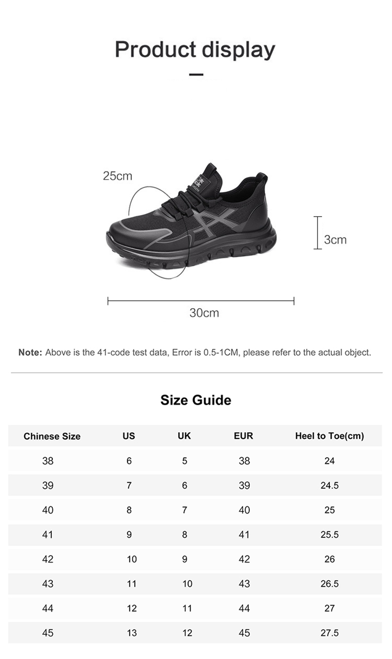 Mulinsen men's classic breathable running shoes-black mesh ultra-light casual sports shoes 2025 new ultra-light running shoes