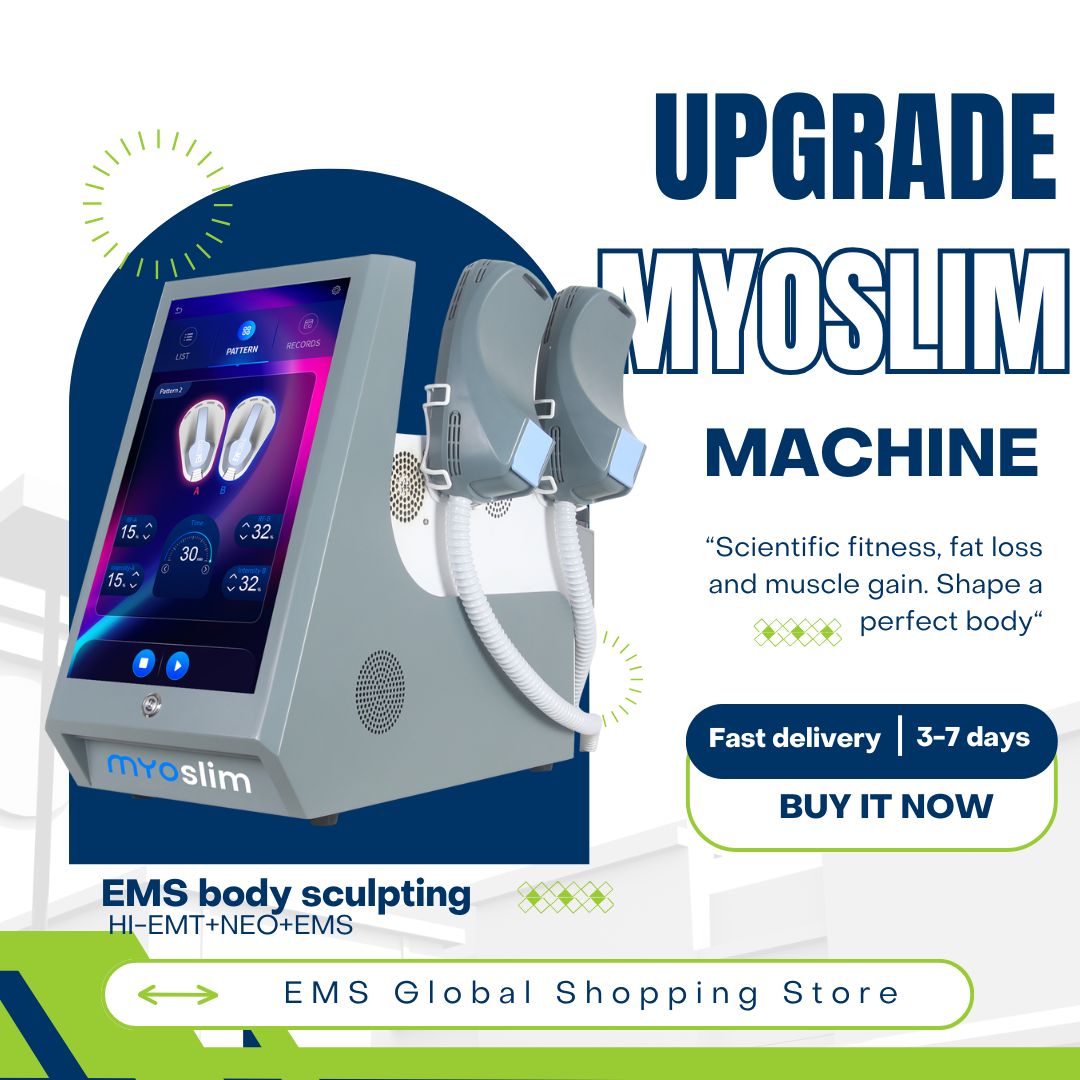Electromagnetic Slimming Machine Myoslim For Spa High Energy Fat Reduction Build Abs and Tone Buttocks Without Invasive Treatment
