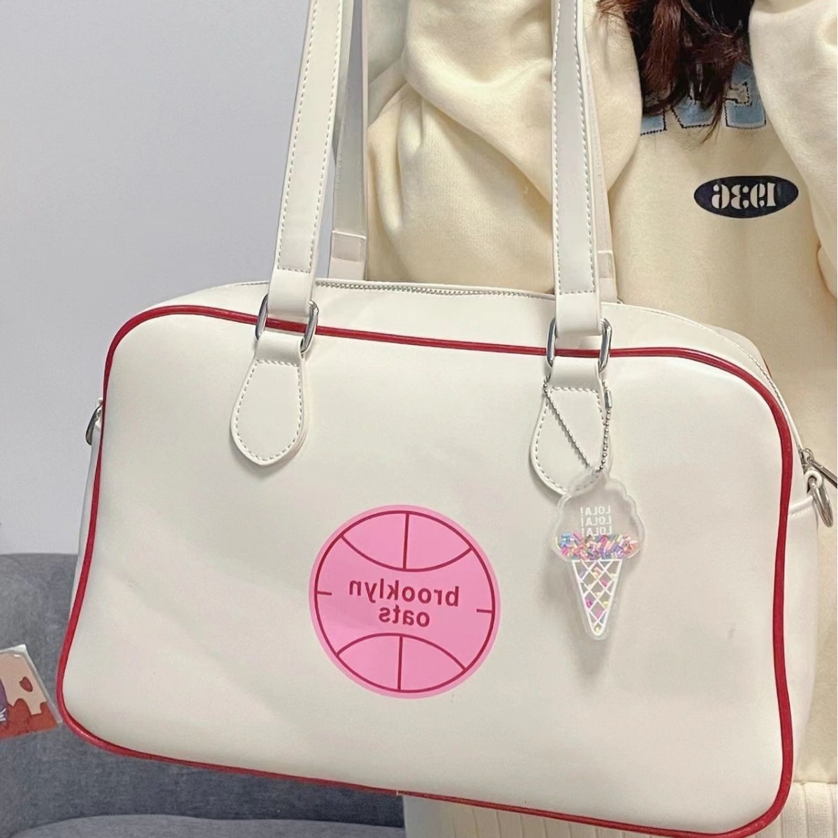 designer Travel Bag for Women Large Capacity Duffel Bag Handheld Lightweight Maternity Bag Storage Bag Luggage Bag Sports Fitness Bag