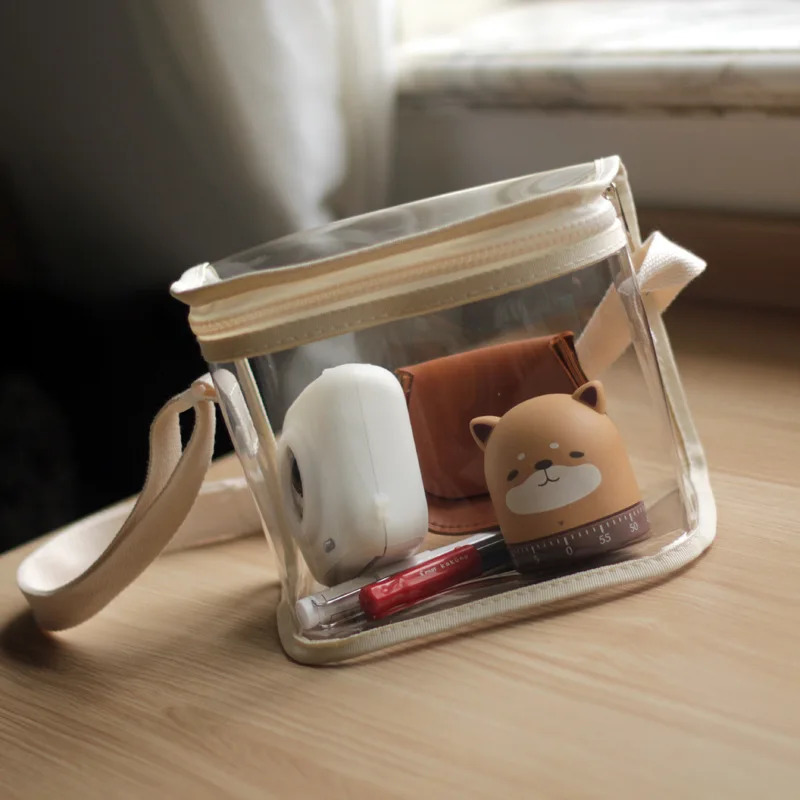 PVC Transparent Children Bag Beach Bag Hand-held Crossbody Bags for Women Purses and Handbag Ladies Handbags Tote Bag 250707