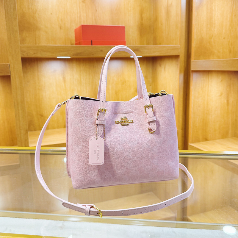 Designer 2025 New Fashion Printed Large Capacity Versatile Elegant Commuter Tote Shoulder Crossbody Light Luxury Women's Bag