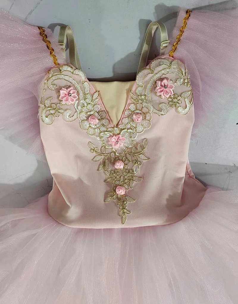Girl ballet skirt girl dance skirt children's ballet skirt campus dance program stage group performance costume ballet dancer costume dance pract