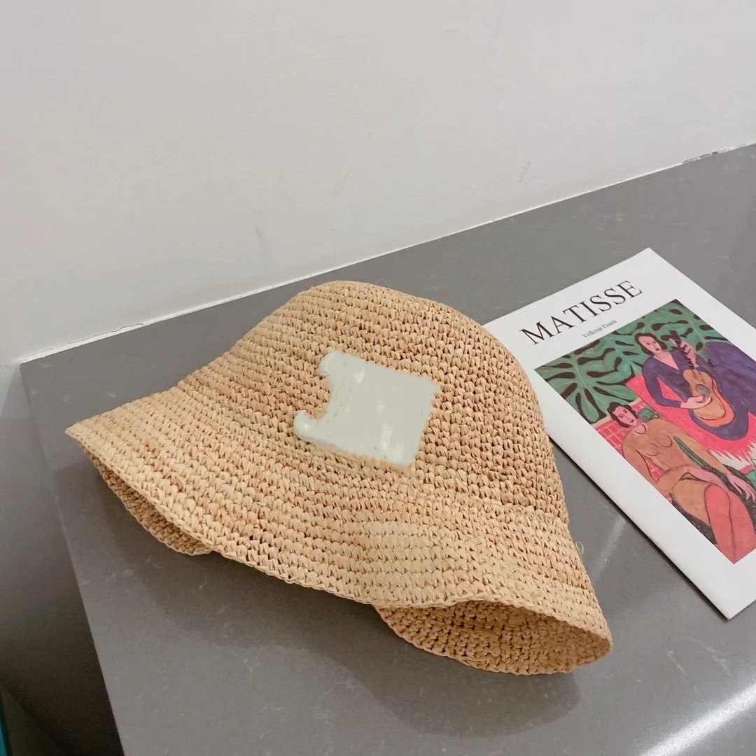 Woven straw hat designer bucket hat hut sun hat summer hat bucket hat designer beach hat weave hats designer hat for women holiday hats beach sun