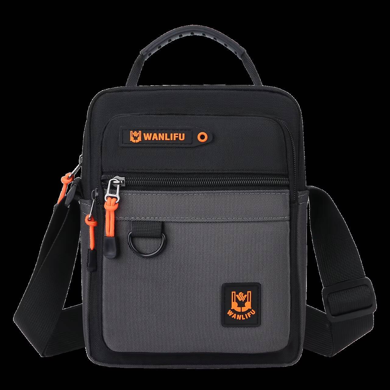 New Fashion Shoulder Waterproof Oxford Casual Crossbody For Men Light Weight Messenger Bag Black Nylon Male Handbag ddmynov
