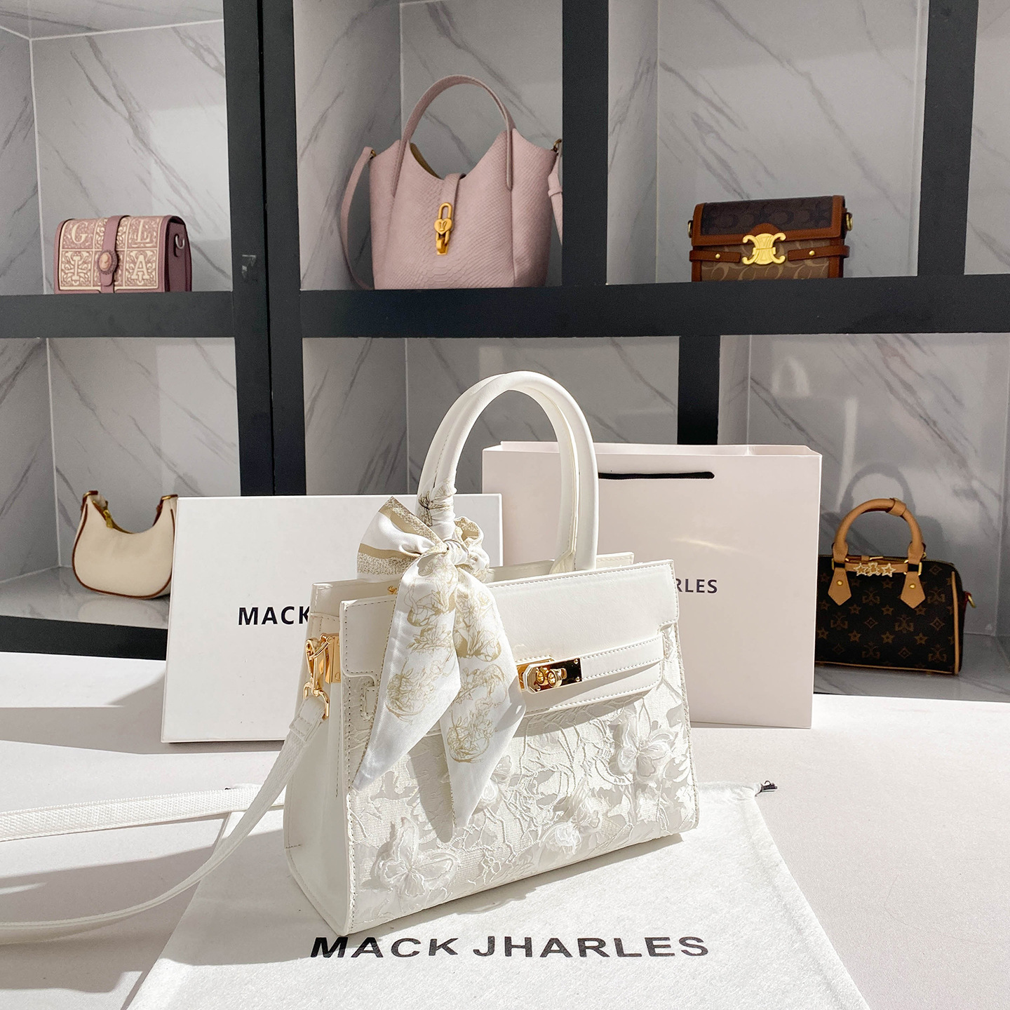 Designer Bag Nylon Drawstring Bag Crossbody Bag Formal Magnetic Snap Clasp Embroidery Solid Color White Large Designer Women S Bags