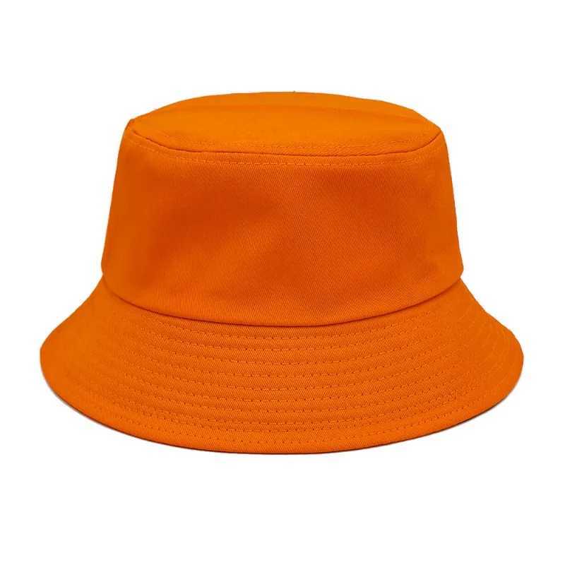 Korean Macaron Solid Color Bucket Hats for Women and Men Summer Outdoor Leisure Sunscreen Versatile Couple Panama Basin Cap Y250707