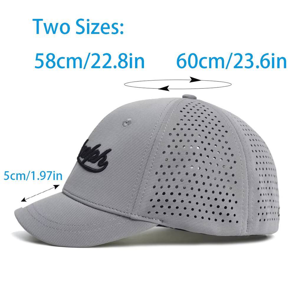 Mesh Short Brim Back Closed Baseball Cap Men Women Breathable Snapback Hats Fitted Dad Hat Adjustable Solid Trucker Style ddmythur