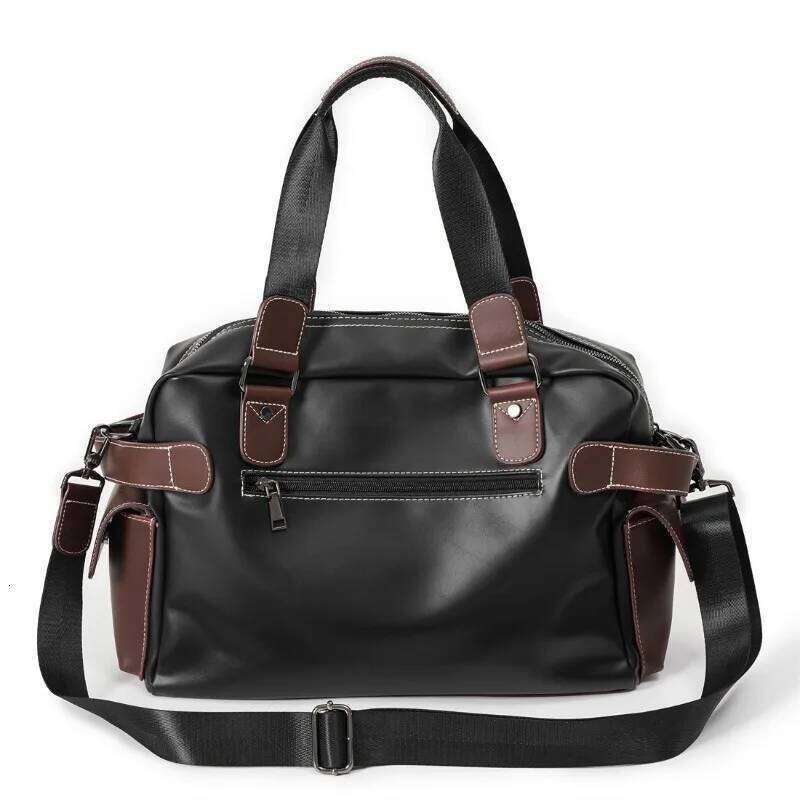 High Quality Handbag Business Briefcase Vinatge Fashion Top-Handle For Men Large Capacity Travel Laptop Bags Satchels