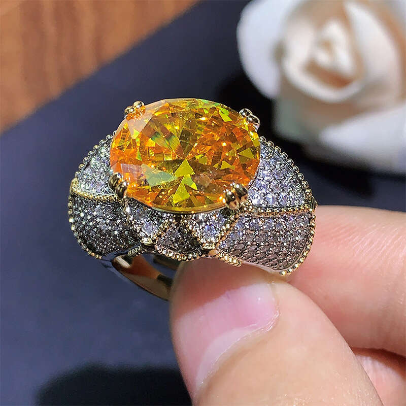 Autumn Winter New Fashionable Commuter Style Colorful Open Ring For Women 6D8