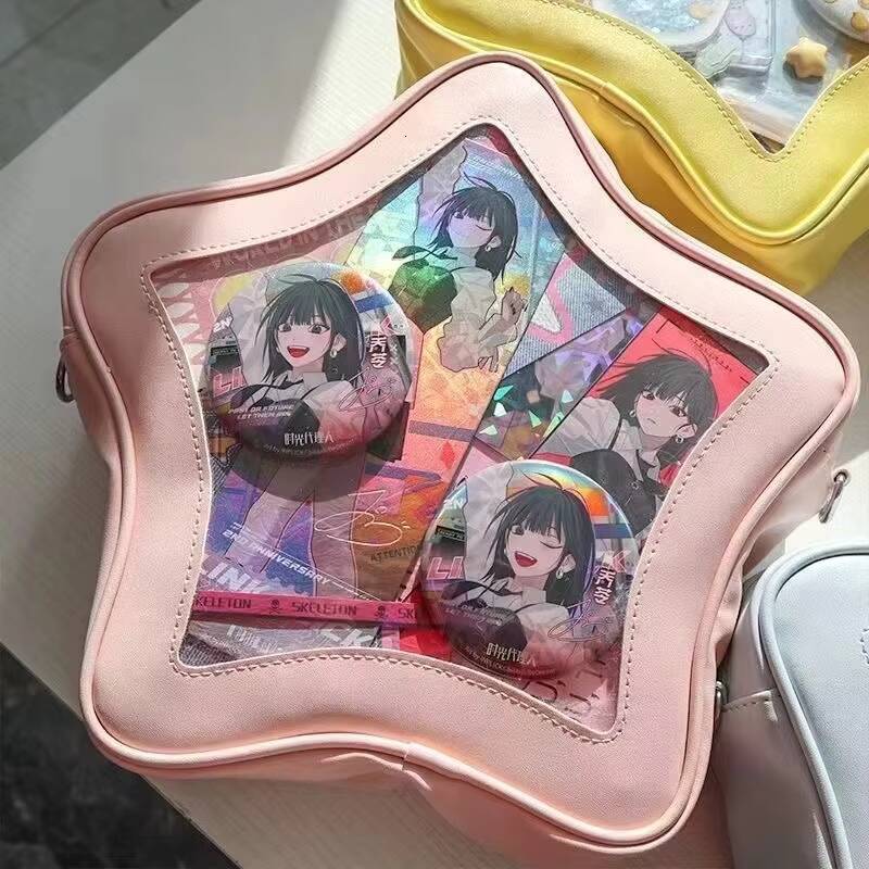 Original Cute Kawaii Ita Anime Five Pointed Star Two-dimensional Crossbody Street Fashion Ulzzang Shoulder Bag ddmynov