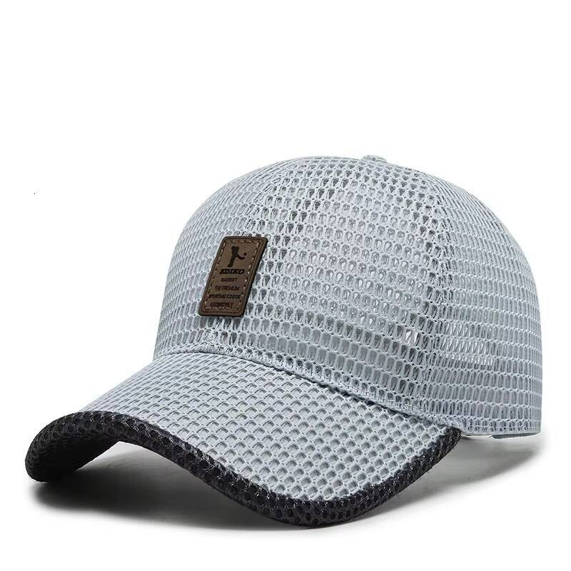 Summer Unisex Men fishing Baseball Caps Women Breathable Mesh Snapback Black Casual sport Hats Cap ddmythur