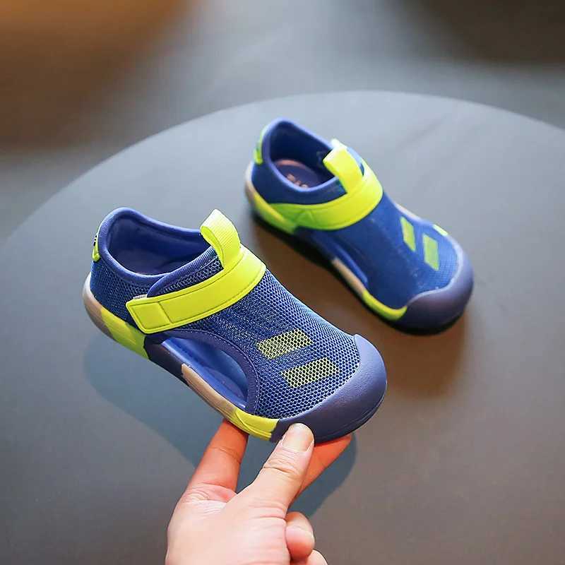 Breathable Sport Sandals Summer Children Casual Shoes Boys Beach Sandals Kids Lightweight Closed Toe Baby Sandals for Girls z25070882E0
