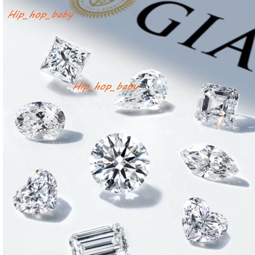 Eco Friendly Lab Created IGI GIA Certified D E F Color 0.5Ct 1Ct 2Ct 4Ct CVD HPHT Loose Diamonds Jewelry Lab Grown Diamonds