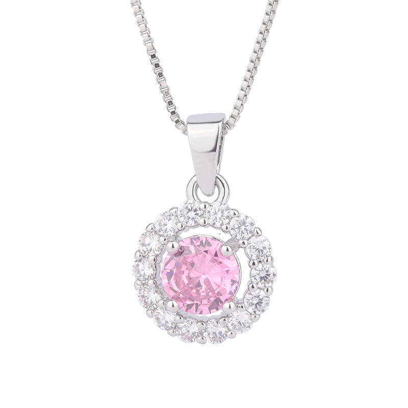 Pink Zircon Heart Beating Bracelet Bangle 2022 Qixi Festival Gift For Girlfriend Necklace Pendant Trendy Earrings Dfc