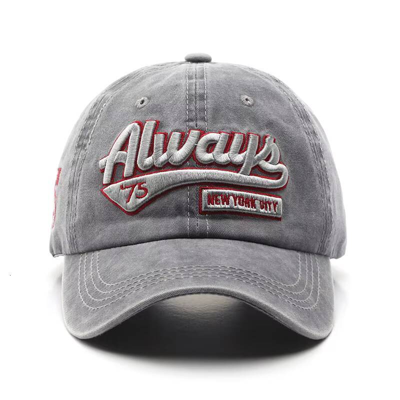 2022 Summer Women Men Baseball Cap Fashion Letter Embroidery Snapback Vintage Washed Cotton Unisex Hip Hop Sun Hat Casquette ddmythur