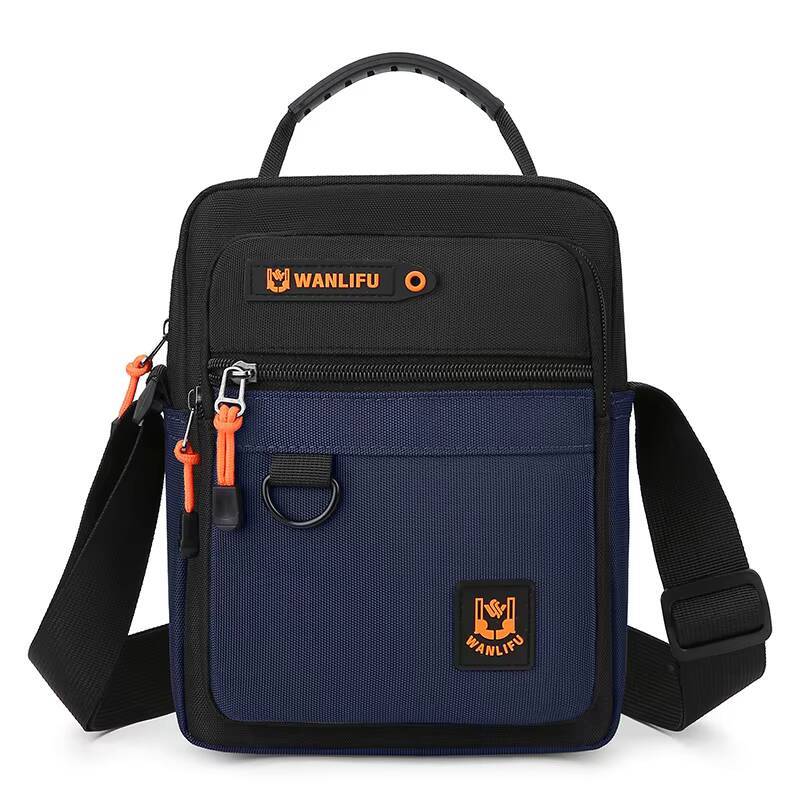 New Fashion Shoulder Waterproof Oxford Casual Crossbody For Men Light Weight Messenger Bag Black Nylon Male Handbag ddmynov