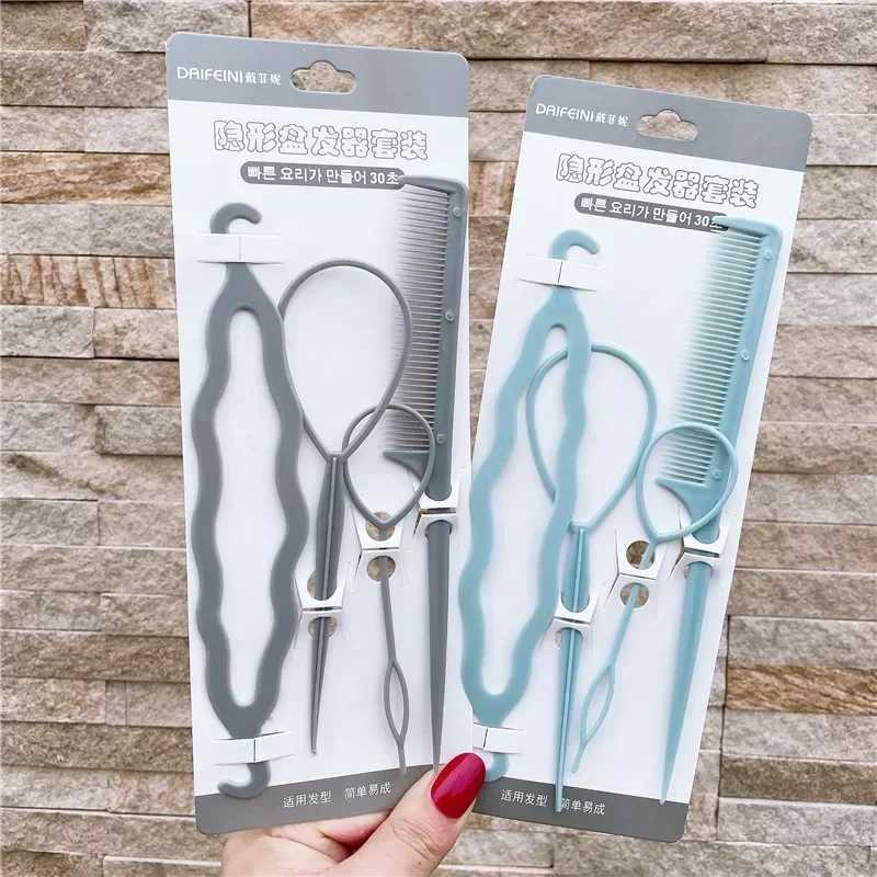 New Magic Hair Styling Tools DIY Hair Braiding Braider Accessories Twist Bun Barrettes Hair Clips for Women Hairdressing Y250707