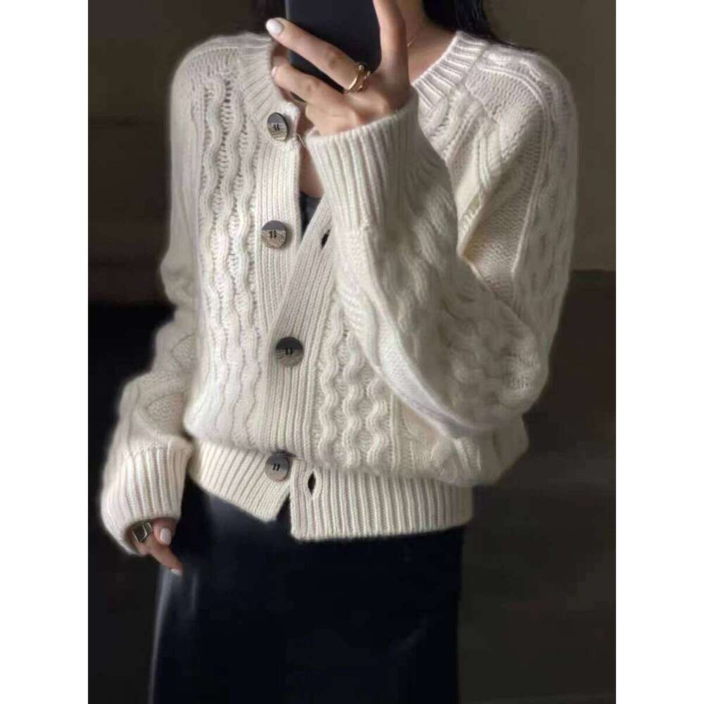 Pure Cashmere Cardi… - image