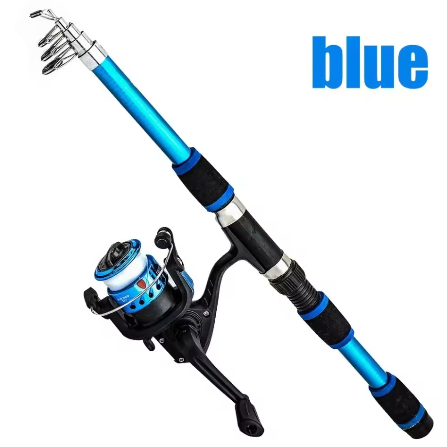 Children's Fishing Rod Goods for Fishing Rods Tools Casting Supplies Tackle Tool Material Articles Fish Ajing Stuff Sports QD