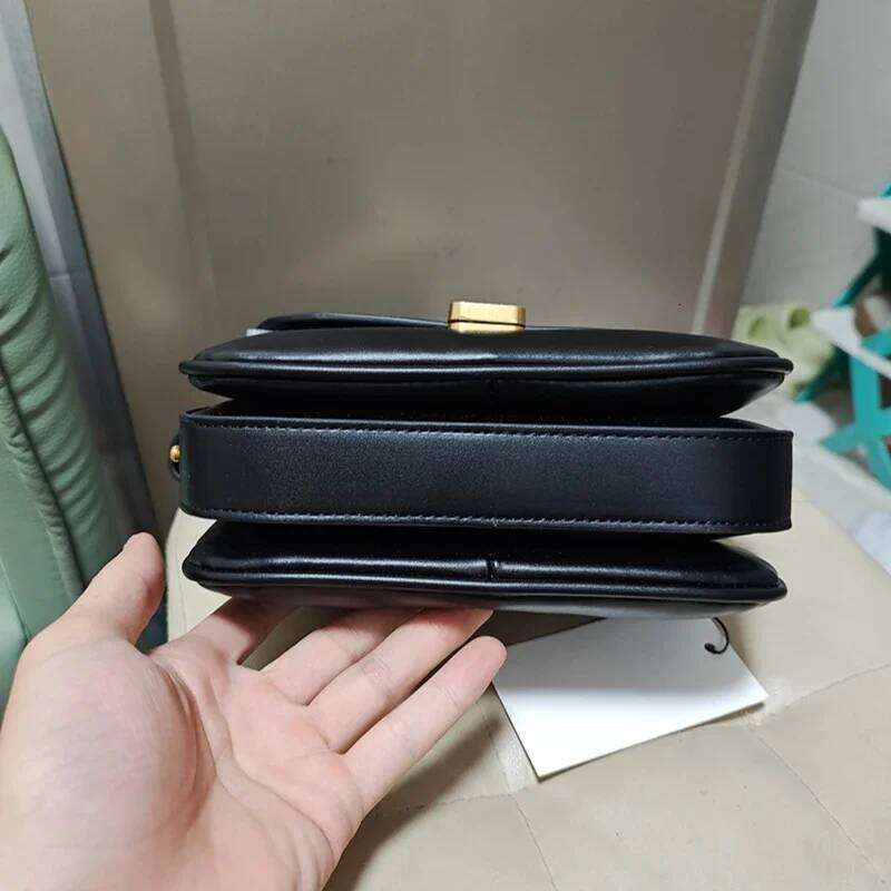 womens genuine leather shoulder 2025 new fashionable highend envelope bag purple designer briefcase