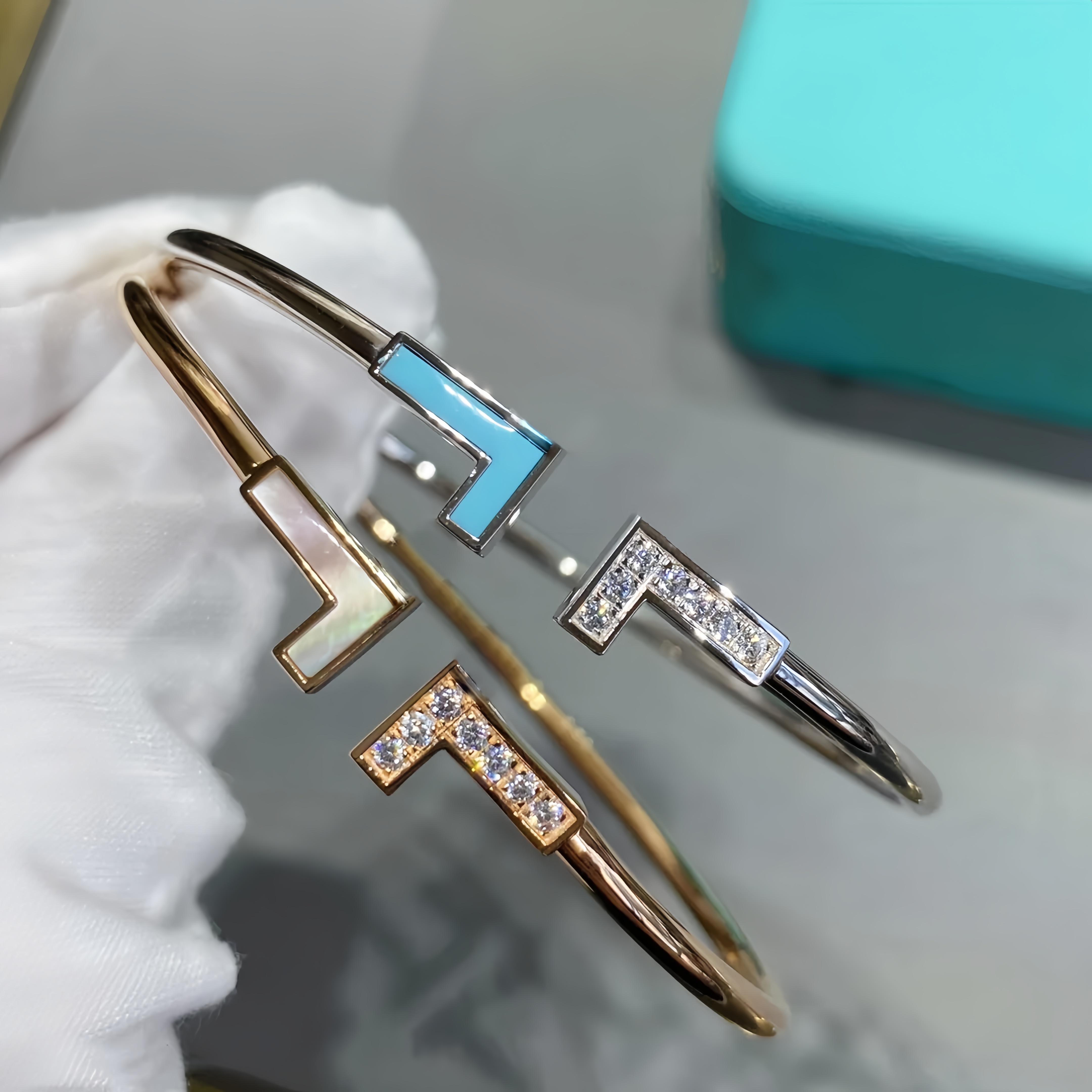 Bracelet designer bracelet carve letters gold sliver diamond bracelet for women classic jewelry luxury unisex fashion bracelets with box high quality very nice