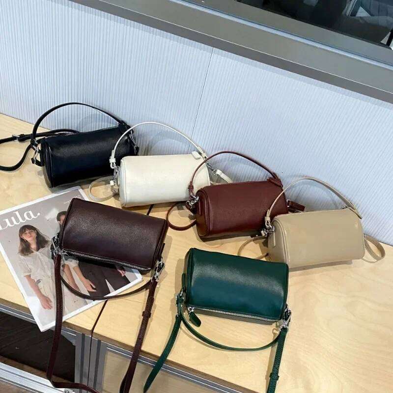 Ladies' Genuine Small Shoulder For Women Crossbody Fashionable Simple And Practical Soft Leather Darling Phone Bag