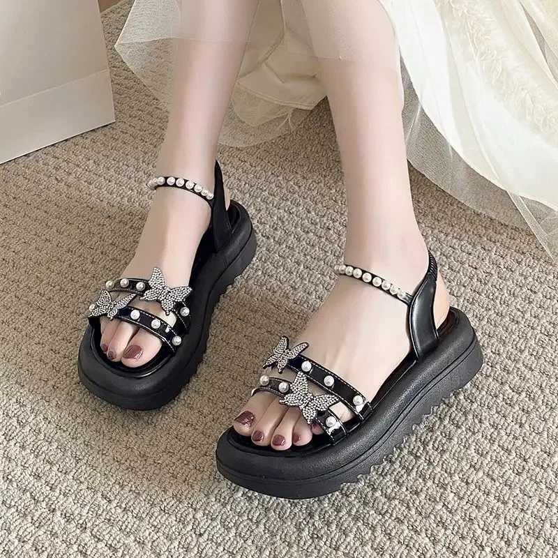 2025 Summer Womens Outdoor Open Toe Sandals Ladies Shoes High Quality on Offer Original Footwear Sale Comfort Daily z2507088H57