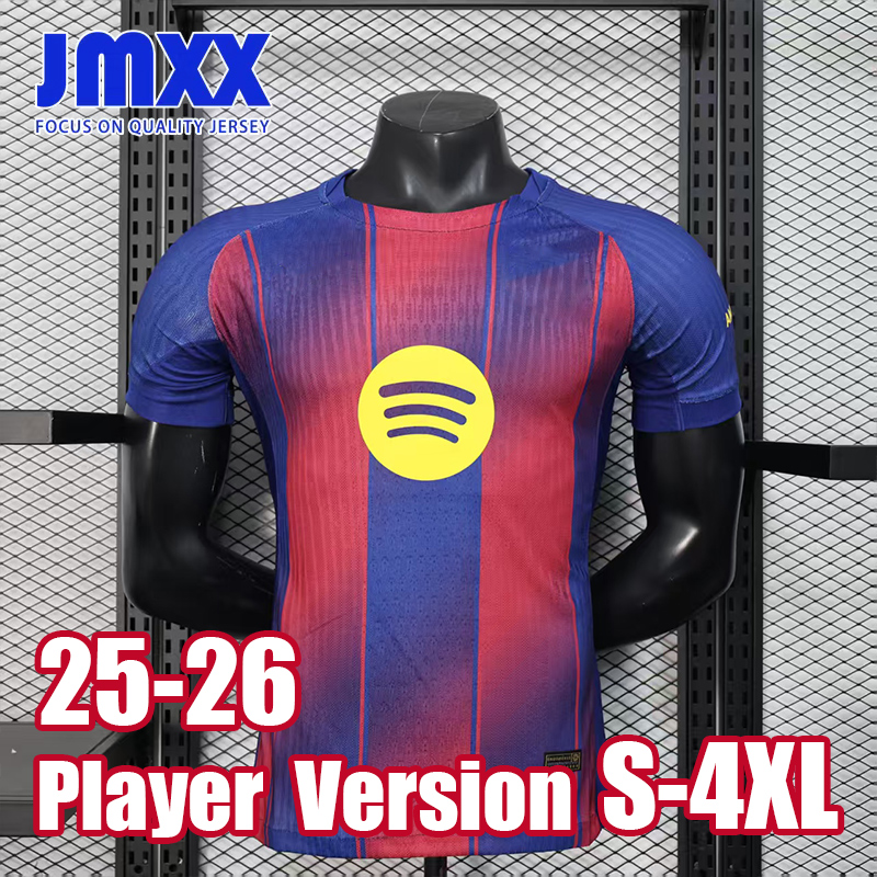 XXXL 4XL Player Version JMXX 25 26 Barcalona Soccer Jerseys Home Away Third Lamine Yamal Raphinha styles Mens Uniforms Jersey Man Football Shirt 2025 2026