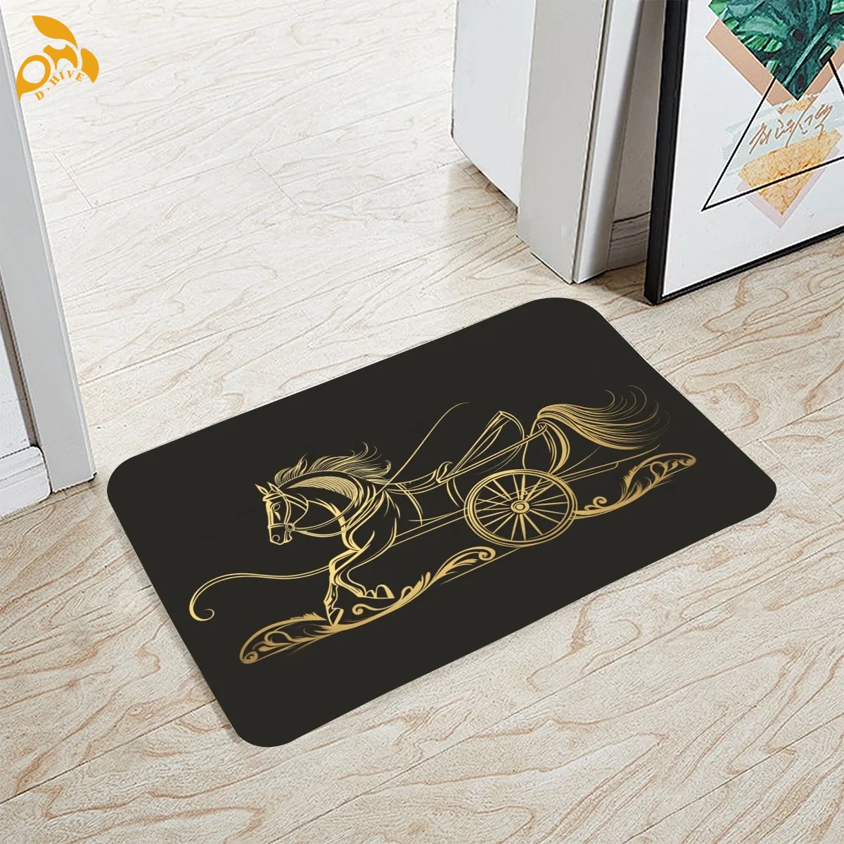 Free shipping customized definition Flannel Anti-Slip Floor Mat Carpets For the USA Durable soft Prevent slipping