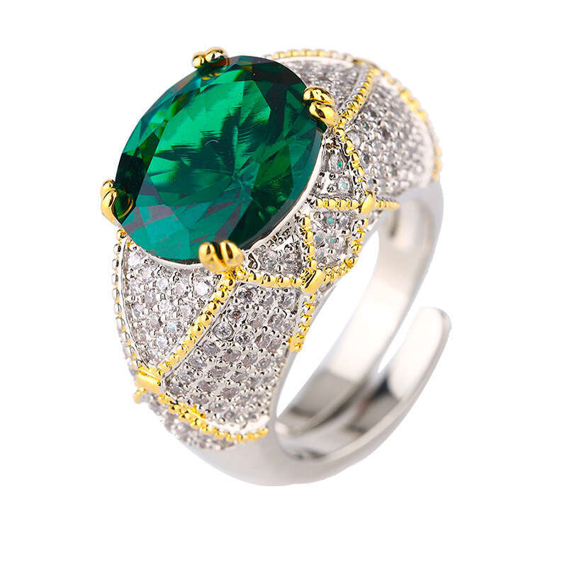 Autumn Winter New Fashionable Commuter Style Colorful Open Ring For Women 6D8