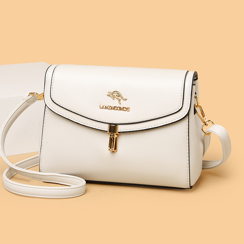 Designer Kangaroo Women's Bag 2025 New Fashionable Single Shoulder Slant Small Bag Multi Functional Middle Aged Mom Bag