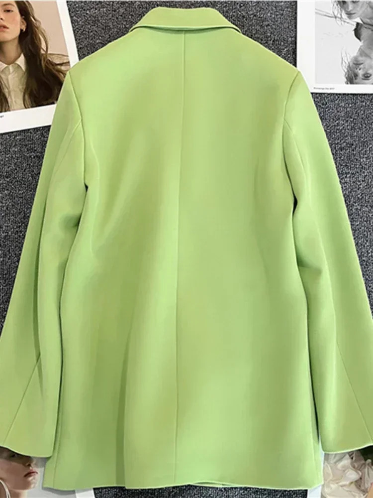 Spring Autumn in Womens Jacket Chic Elegant Casual Sports Suit Korean Fashion for Women Blazers 250625