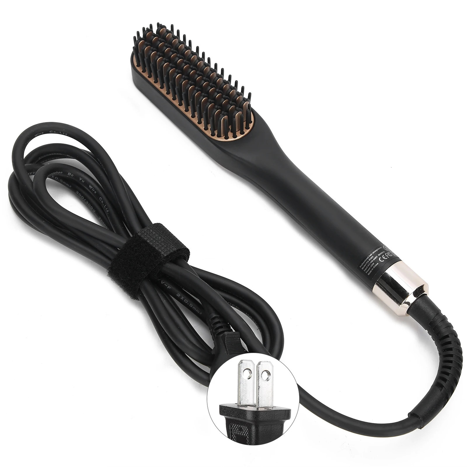 Electric Beard Straightening Comb Multifunctional Straightener Brush Hair Styling Tool for Men 250624