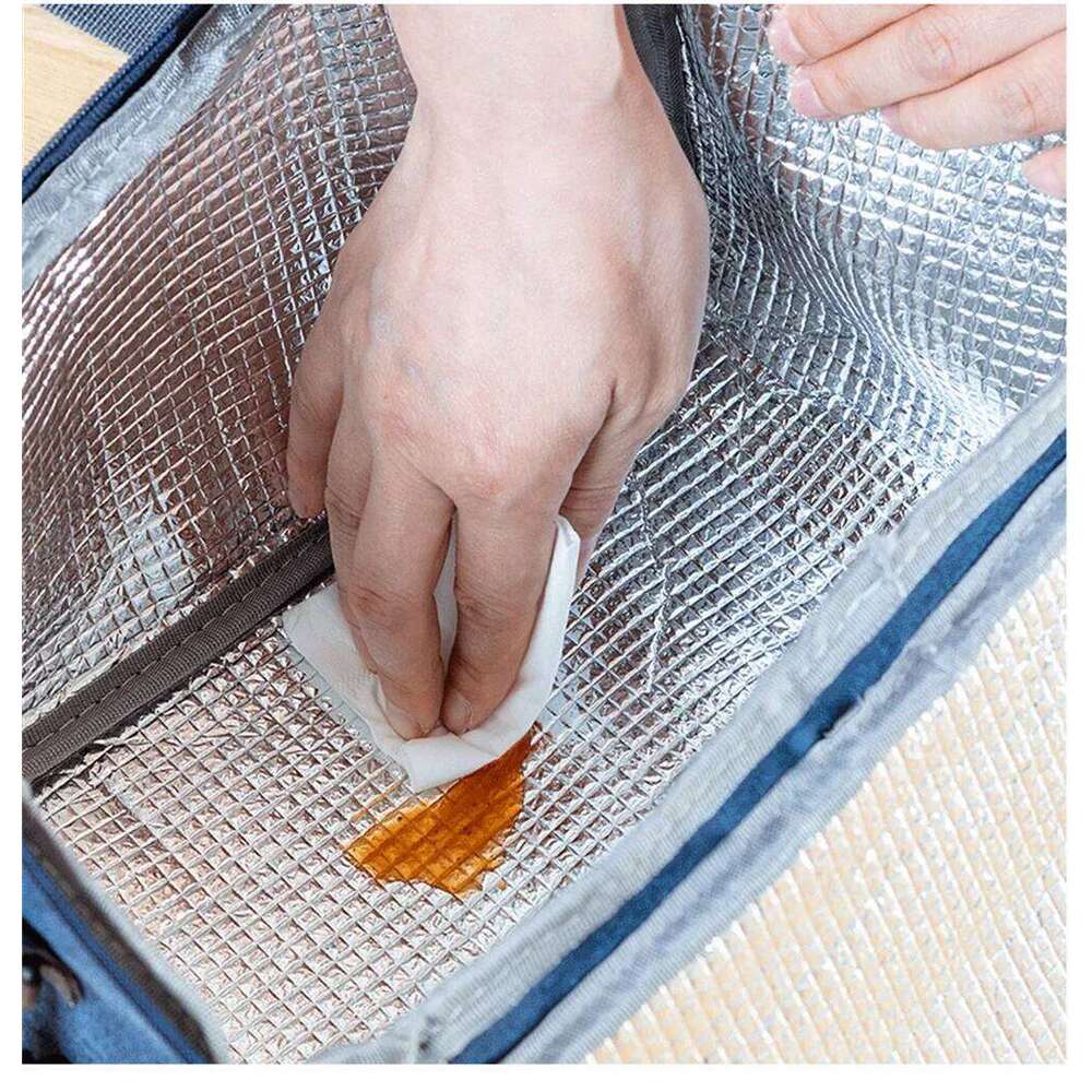 New Portable Lunch Bag Food Thermal Box Waterproof Office Cooler Lunchbox With Shoulder Strap Insulated Case