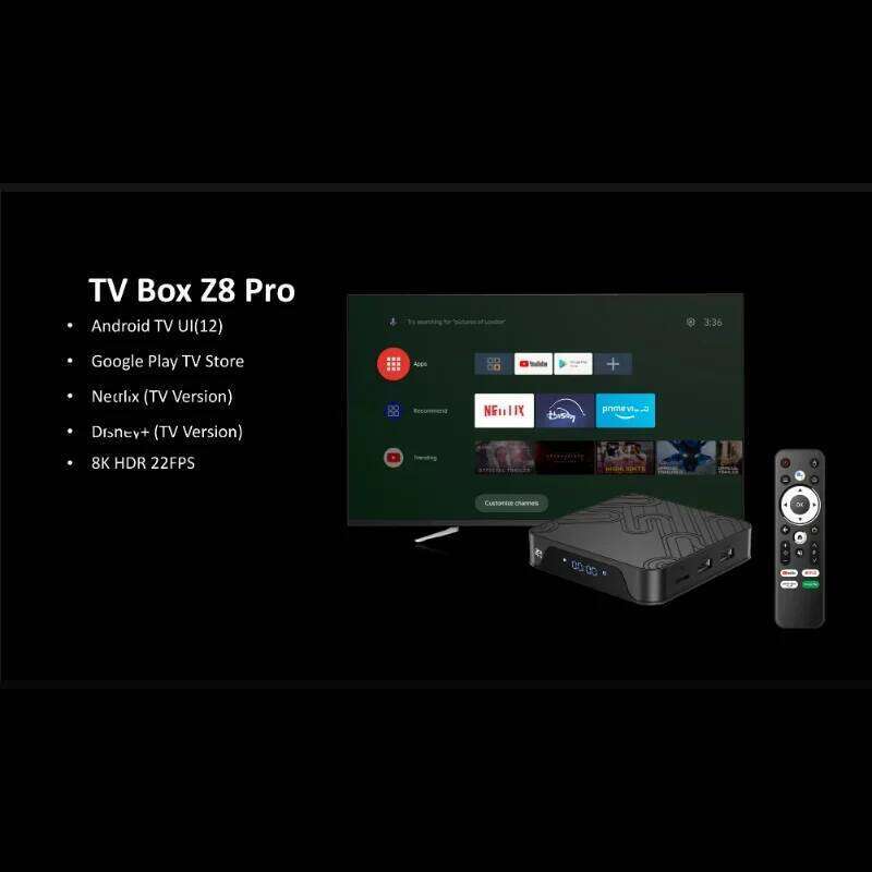 Z8 Pro 12.0 H618 4K Dual WIFI 4Gb 32Gb Wifi 2.4/5G 12 ATV Smart TV Stick Android Media Player Set-Top Box