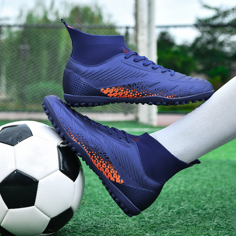 Men's & Women's Long Stud Football Shoes: Anti-Slip TF Broken Studded Training and Competition Footwear