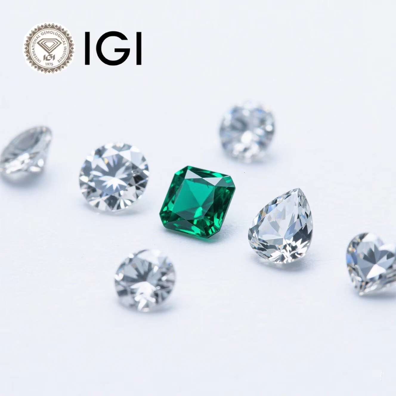 GIA IGI Certified Loose Lab Diamonds Big Carat Cushion and Marquise Cut Engagement Ring with Loose Lab Grown Diamond