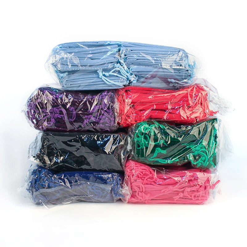 25Pcs 15x20cm 17x23cm 20x30cm Velvet Drawstring Pouch Jewelry Packing Wedding Party Gift Bag 250702