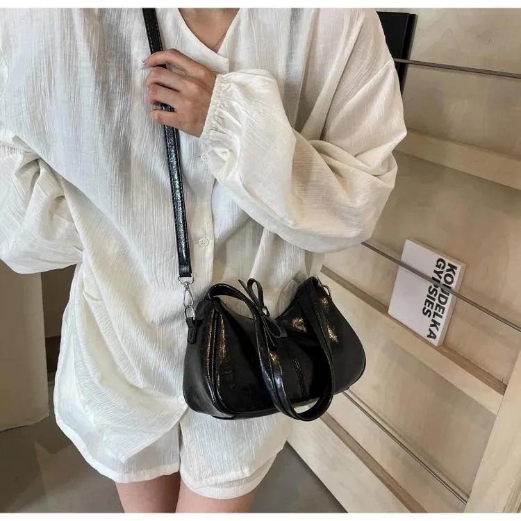 Totes Red Y2K Hobos Shoulder Crossbody Bags For Women Handbag And Purses Ladies Messenger Trendy Design