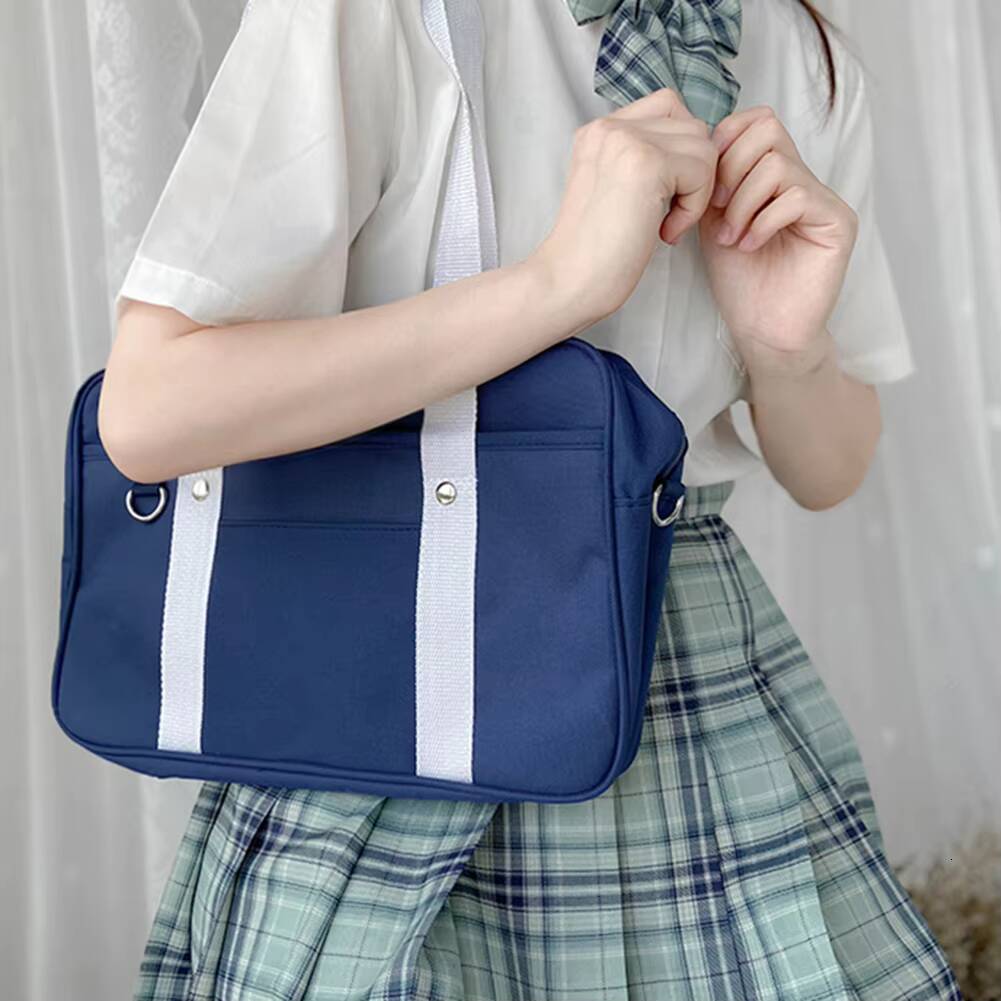 Japanese College Student School JK Commuter Bag Briefcase Anime Cospaly Costume Shoulder Tote Bags Messenger Handbags ddmynov