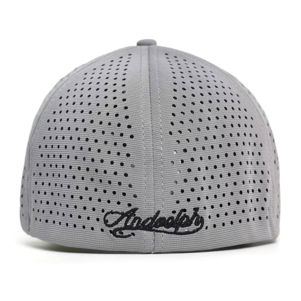 Mesh Short Brim Back Closed Baseball Cap Men Women Breathable Snapback Hats Fitted Dad Hat Adjustable Solid Trucker Style ddmythur